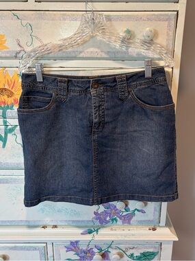 St. John's Bay Denim Skort